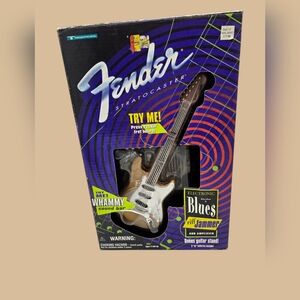 NIB 1996 Trendmasters Fender Stratocaster Blues Riff Jammer New In Box